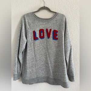 Love sweatshirt
